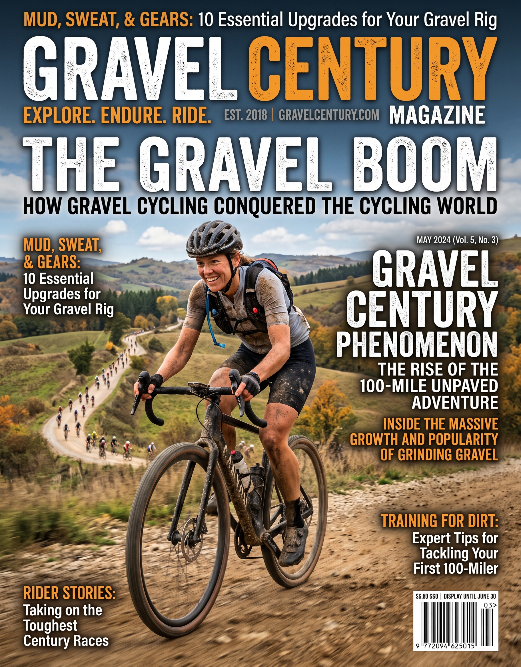 Gravel Century Magazine Cover