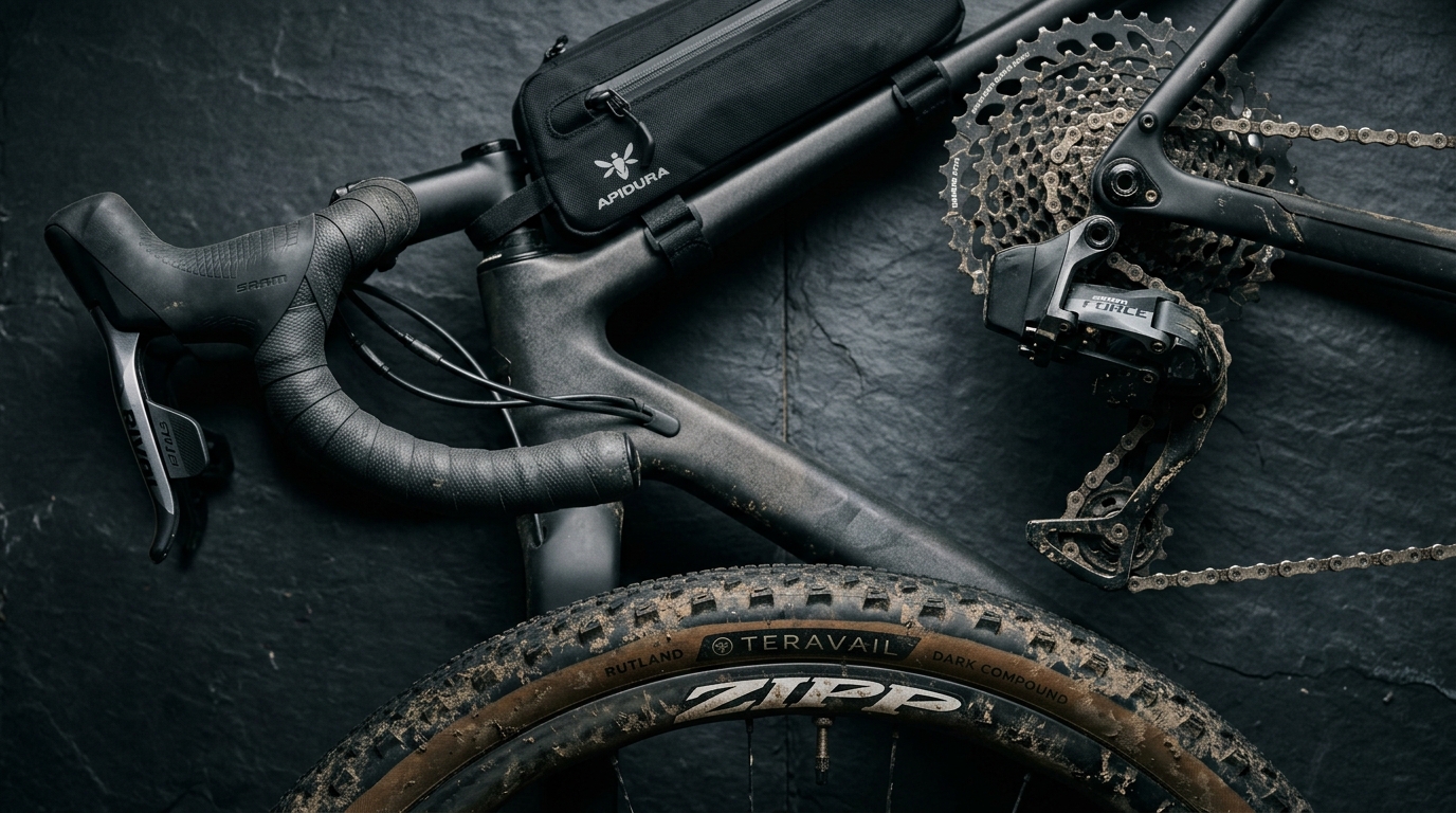 Macro gravel bike component teardown